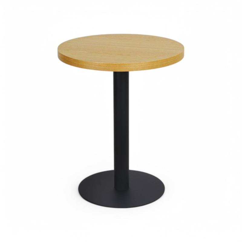 🪑 Cafe Table – Wood × Black
