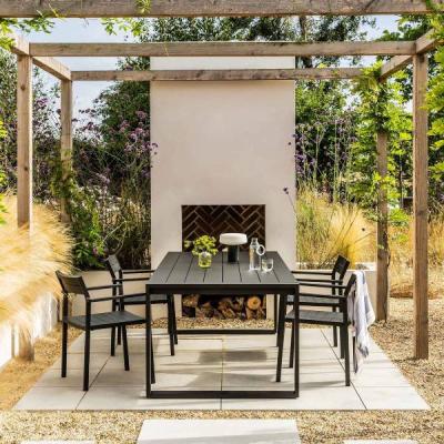 🍽️ Dining Set – Black × Black (5 Pieces)