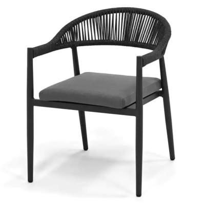 Outdoor Chair – Black × Grey